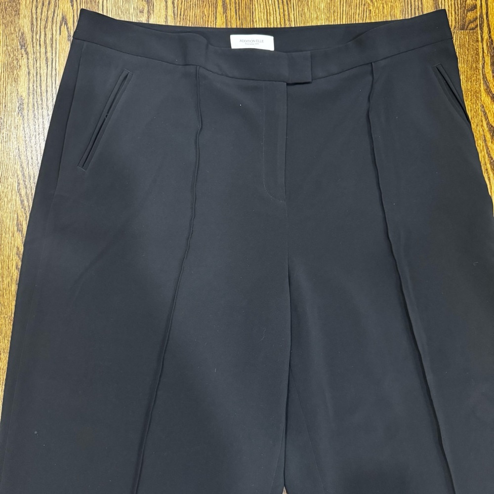 Addition Elle Font Pleat Wide Leg Pants - Picture 3 of 9